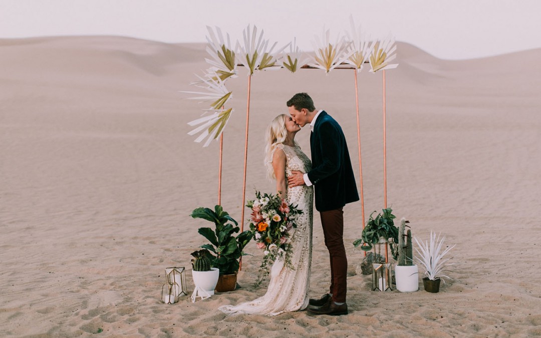 Una preciosa Elopement Wedding en el desierto