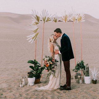 Una preciosa Elopement Wedding en el desierto
