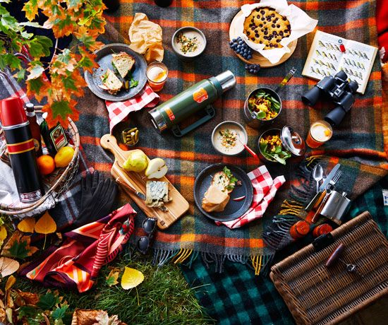 Móntate un picnic de otoño